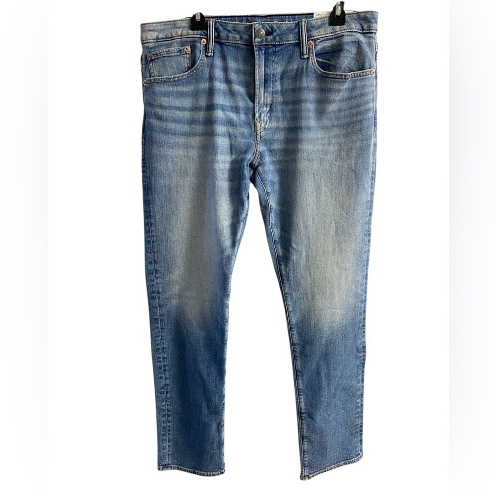 American Eagle Outfitters AirFlex+ Slim Fit Jeans Men 36x32 Light Wash NWT